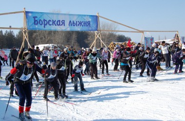 "Борская лыжня - 2013"